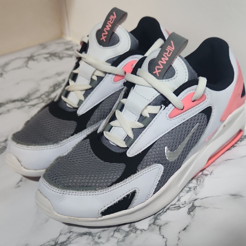 Nike Air Max with Gray and Pink Accents